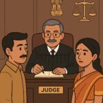 A Family Judge recording statement of husband and wife for first motion