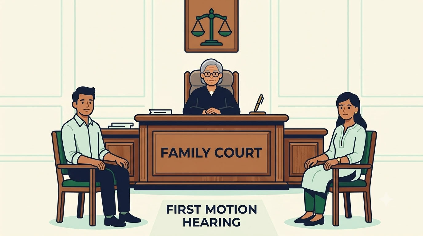 First motion hearing for mutual divorce in family court